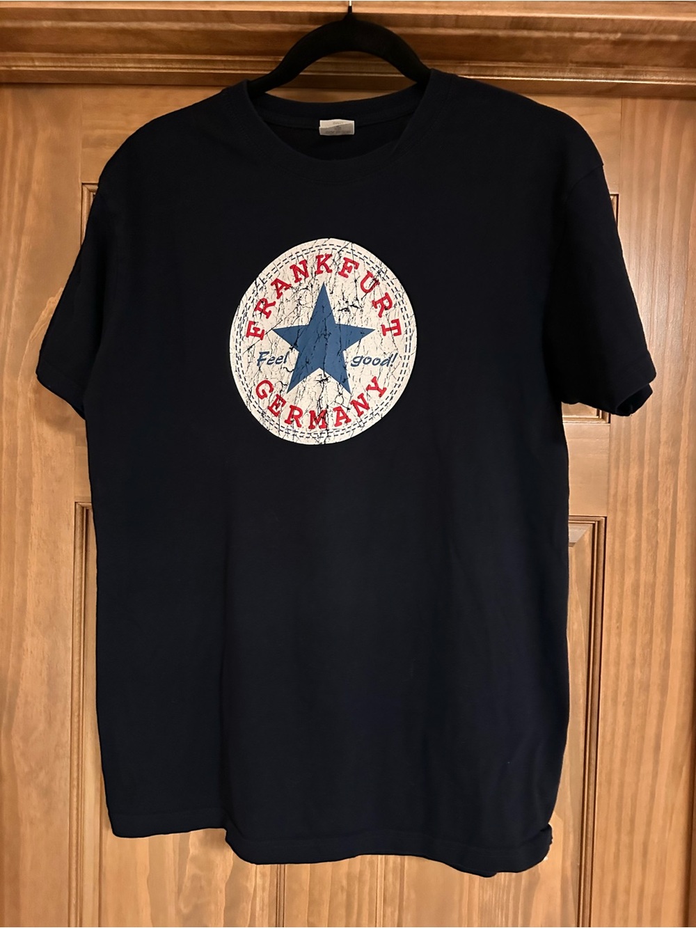 Frankfurt Germany Navy Graphic T-Shirt